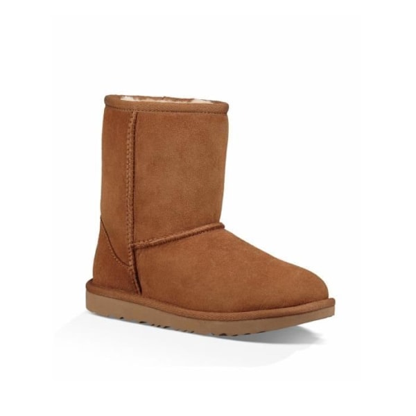 UGG Classic II kastanjestövlar för barn - Läder - Tjej Beige 34