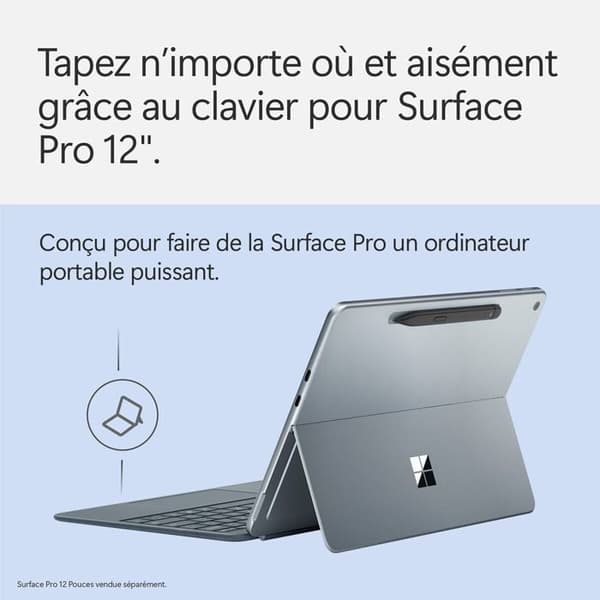 Tangentbord för Microsoft Surface Pro 12 tum - Ocean