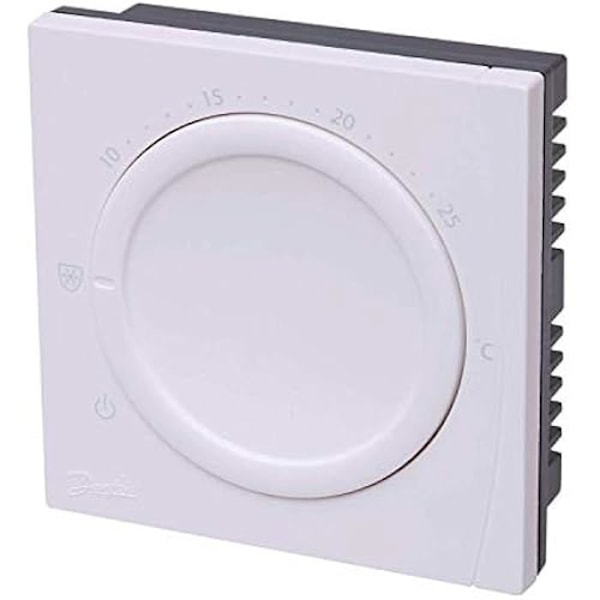Elektrisk termostat - DANFOSS - WT-T 088U0620 - Tyst drift - Standard för yttäckning 230 V Röd, grön