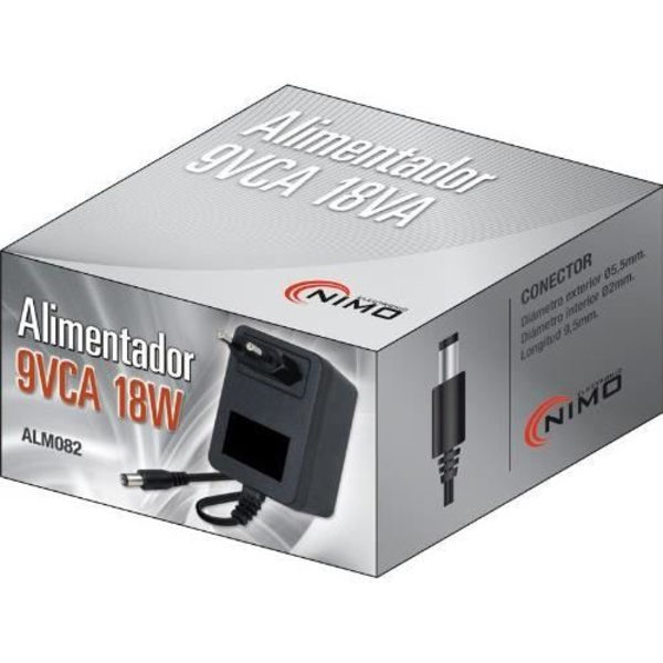 Adaptör - NIMO - ALM082 - 220 Vca - 9 Vca - 2000 Ma