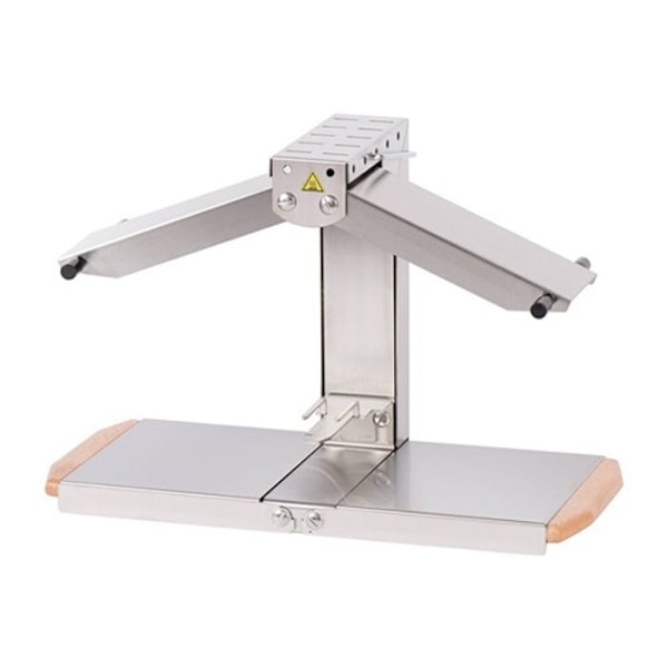 Raclettemaskin - Louis Tellier - Brézière® Signature Inox - För 1/4 eller 1/6 hjul - 1 till 4 personer helt i rostfritt stål