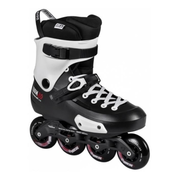 POWERSLIDE Zoom Pro 80 Inline Freeskate - Svart - Vuxen Svart 39