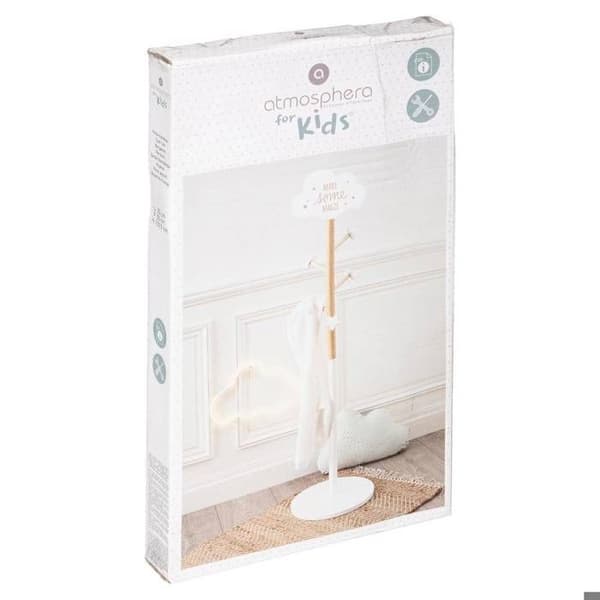 Barnklädhängare moln vit H135cm Vit
