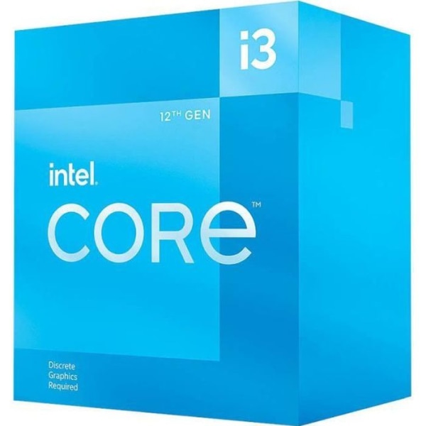 Processor - INTEL - Core i3-12100 - 12M Cache, upp till 4,30 GHz (BX8071512100)