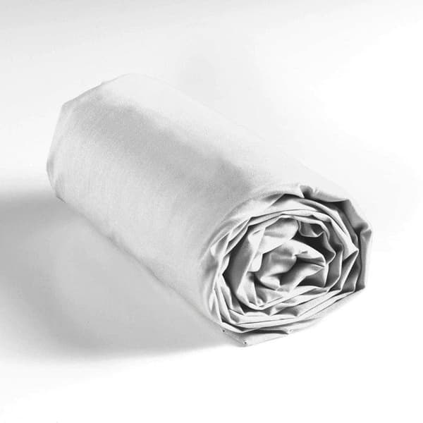 Drap Housse "Lina" 90x190cm Vit Vit