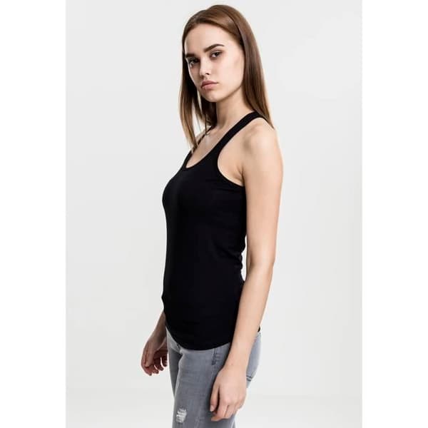 Tanktopp - Urban Classics - Dam - Vit - Slim - Stretch Fit - S