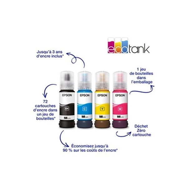 Epson Ecotank ET 2876 multifunktionsskrivare