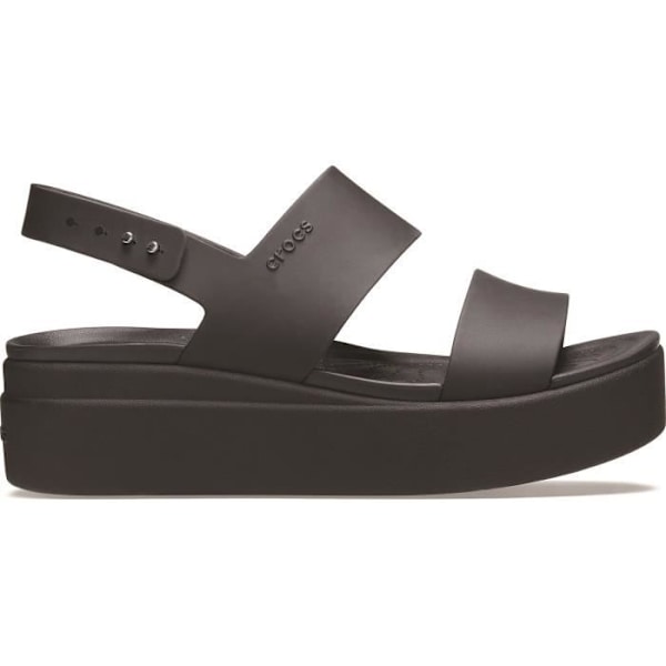 Plattformsandaler - Crocs - Brooklyn - Svart - Låg klack - Bekväm och lätt Svart
