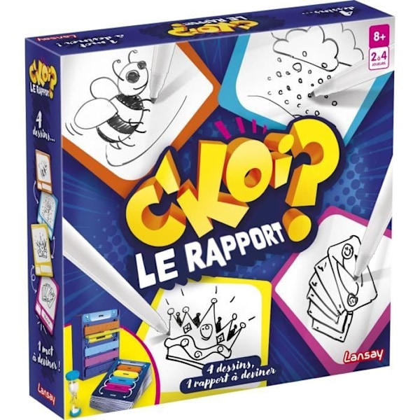 VAD ÄR RAPPORTEN? - Brädspel - från 8 år