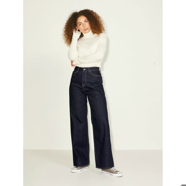 Jack & Jones Tokyo Wide CR6004 damjeans - Blå - 26x30 - 100 % bomull