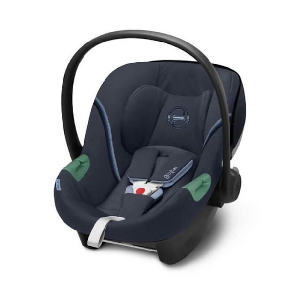 Gr 0+ Aton S2 i-Size Ocean Blue bilbarnstol - CYBEX Svart