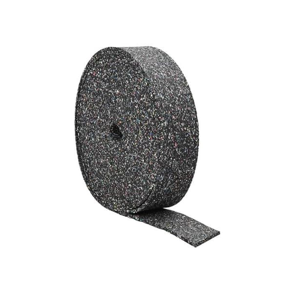 Gummirulle - vidaXL - Svart - 2000x5x0,8 cm - Halkfri - Abrasionsbeständig - Elastisk