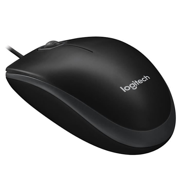 Logitech optisk mus - B100 Svart