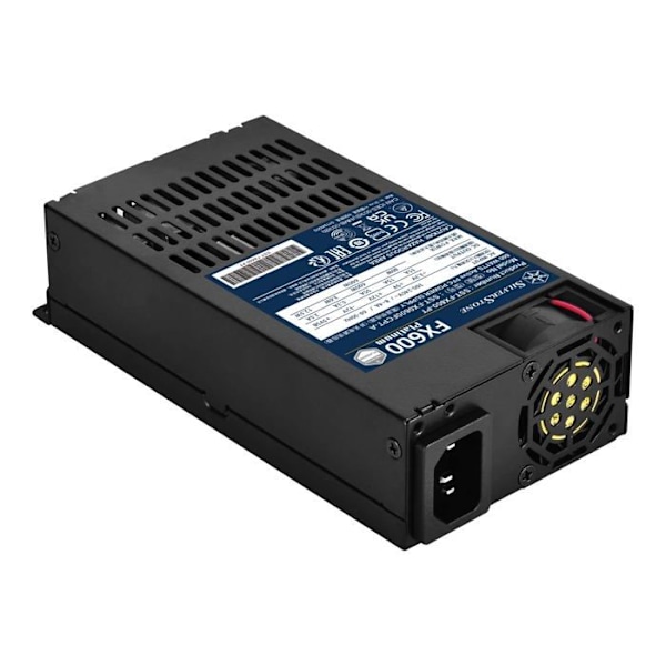 SILVERSTONE FX600 Platinum strömförsörjning - 600 W - Flex ATX - 80 PLUS Platinum