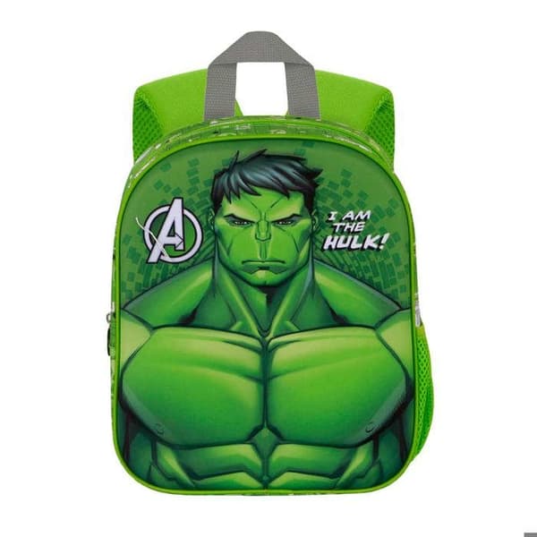3D Elite Rygsæk - Hulk Rage - Grøn - One Size Grön
