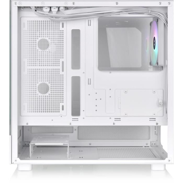 PC-fodral - THERMALTAKE - View 270 TG ARGB Snow (Vit) - Medium torn - E-ATX-format - Utan strömförsörjning