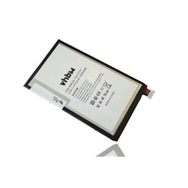 Reservbatteri - VHBW - Samsung Galaxy Tab3 - 4450mAh - Li-Polymer - Svart
