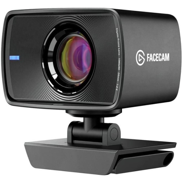ELGATO - Streaming - Facecam - 1080p60 webbkamera i äkta Full HD, glasobjektiv med fast fokus, löstagbar USB-C-kontakt (1)
