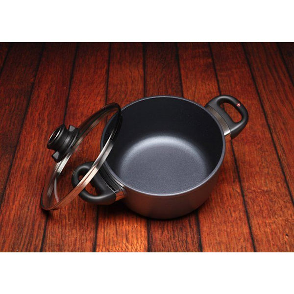Holländsk ugn - Schweizisk diamantgryta - SD6820ic - Holländsk ugn med non-stick lock, aluminiumbeläggning, diameter 20 cm