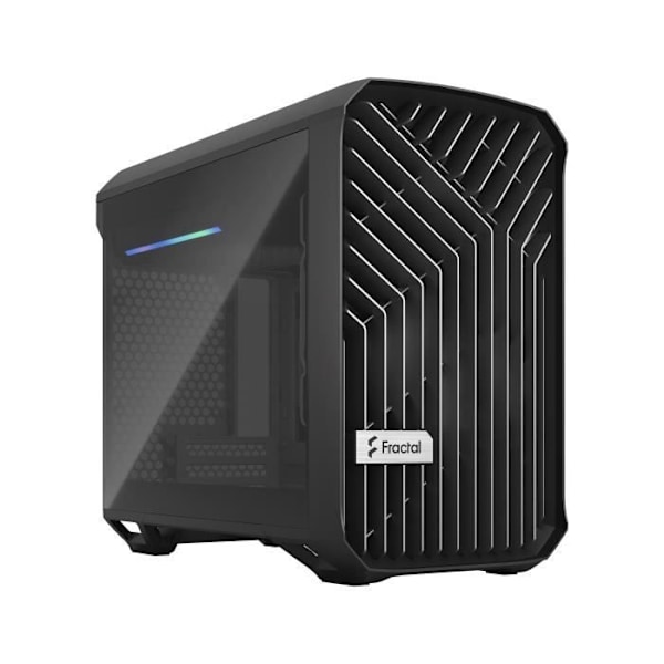 PC-fodral - FRACTAL DESIGN - Torrent Nano Black TG Dark Tint - Svart ( FD-C-TOR1N-01 ) Svart