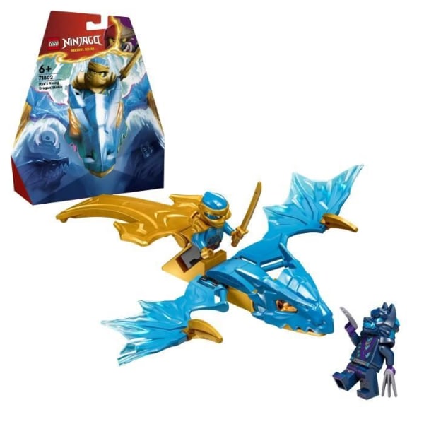 LEGO® 71802 NINJAGO Nya's Rebel Dragon Attack, Dragon Ninja Toy och minifigurer inklusive Nya med Mini-Katana