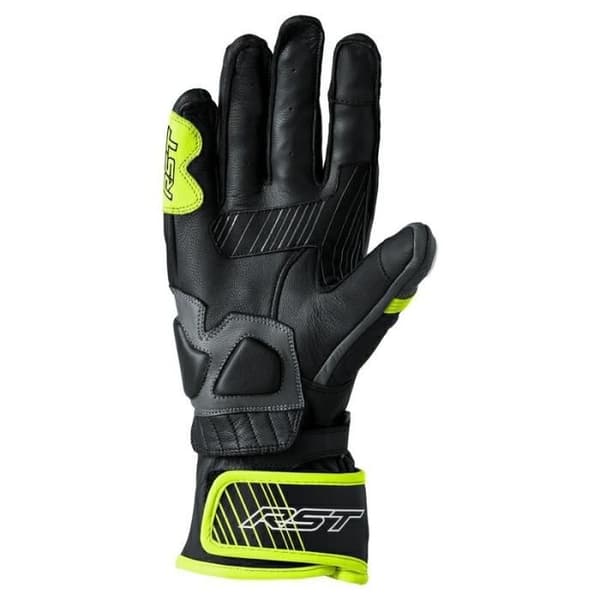 RST Flucrum CE sommar motorcykelhandskar - fluorescerande gula - Storlek 10