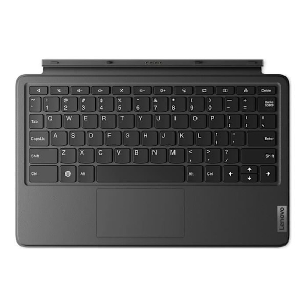 - Lenovo - Lenovo - Tangentbord - med pekplatta - POGO-stift - grå - för Tab P11 (2nd Gen)