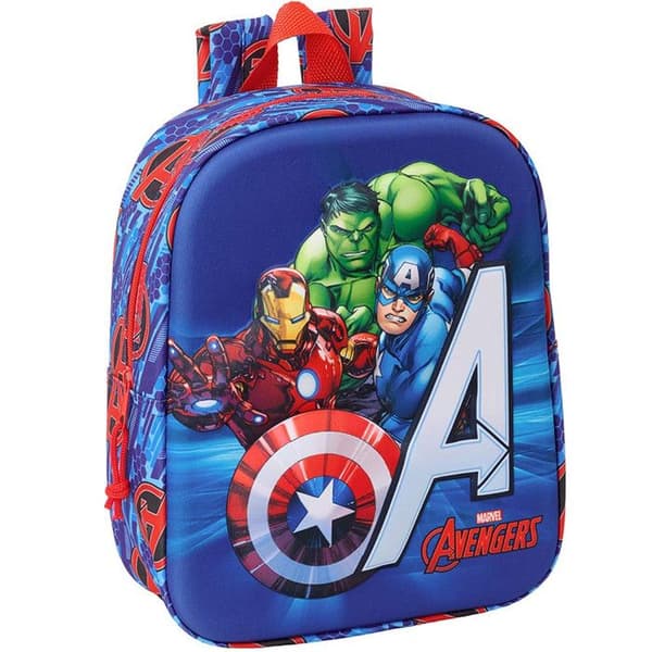 Avengers Marvel 3D Ryggsäck 27 CM Förskolan