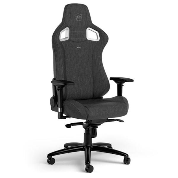 Spelstol - Noblechairs - Epic TX - Andningsbart tyg - 4D armstöd - Neutralt läge Grå