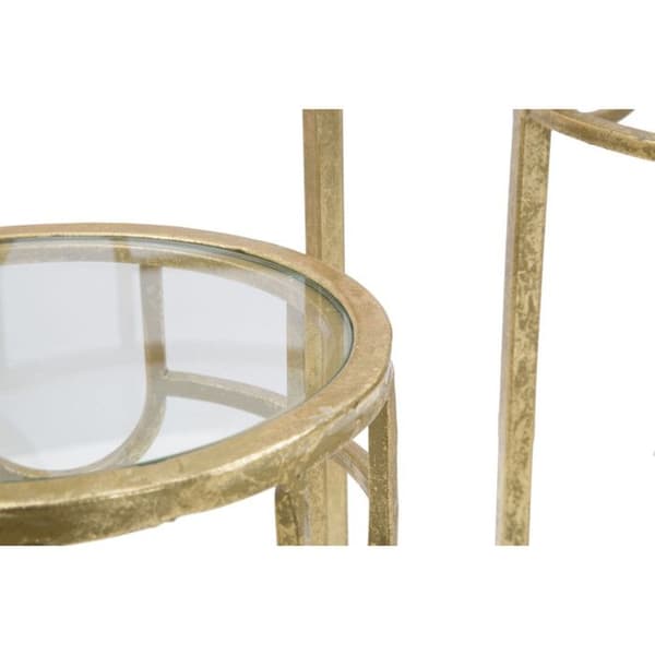 Sidobord Mauro Ferretti Guld (x3) gyllene