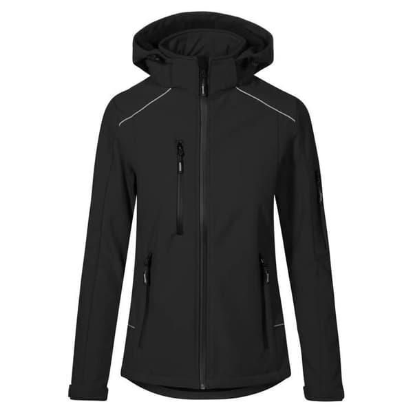 Dam softshell-jacka Promodoro - svart svart M