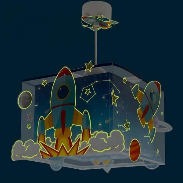 Taklampa - DALBER - Rocket - Luminiscens - E27 - 15W - 29x24x21cm