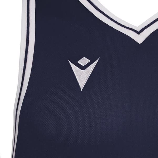 Maillot Macron freon - marin/vit marin/vit M
