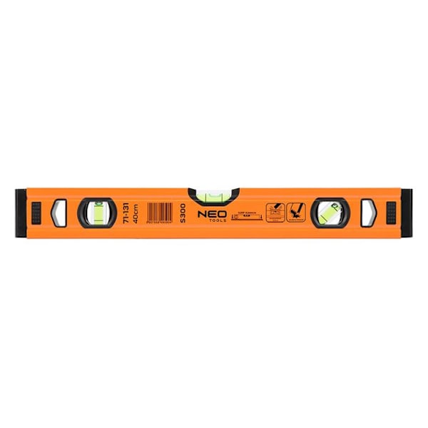 Vattenpass - NEO - S 300 - Aluminium - 3 flaskor - 40 cm