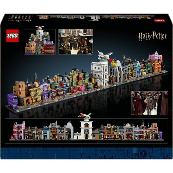 LEGO Harry Potter 76444 The Magic Shops of Diagon Alley - Set för vuxna Flerfärgad