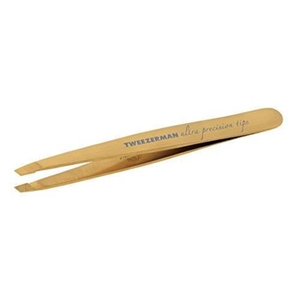 Tweezerman Studio Collection Ultra Precision Series Titan Nitride Coated Slant Gold