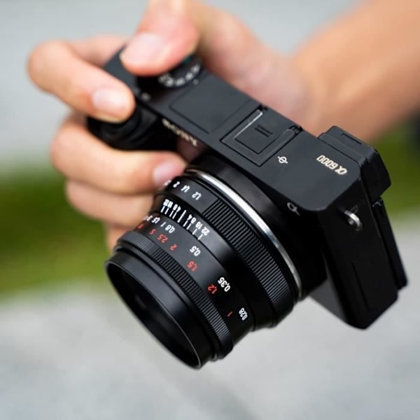 7artisans Objektiv 35 mm f1.2 Mark II APS-C för Sony A6000 A6300 A6400 A6500 NEX-3 NEX-3R NEX-5T