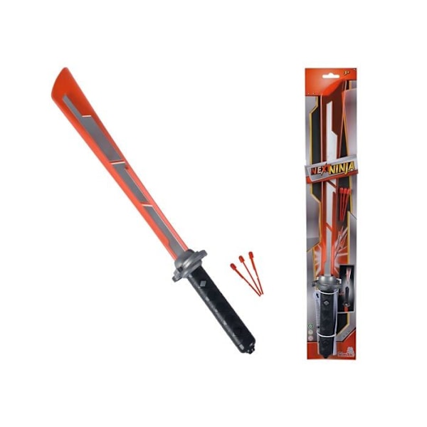 Fiktiv vapen - stav - svärd - Simba stav *****Next Ninja svärd n/b 60cm + pilar 804-2586
