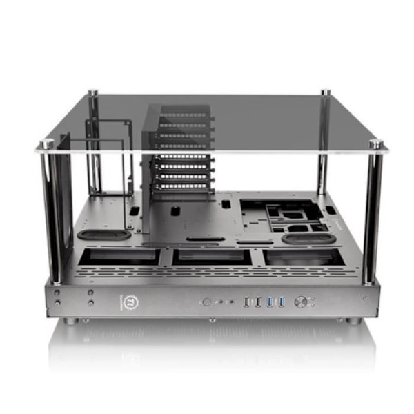 THERMALTAKE PC CASE Core P3 TG - Svart - Härdat glas - ATX-format (CA-1G4-00M1WN-06)