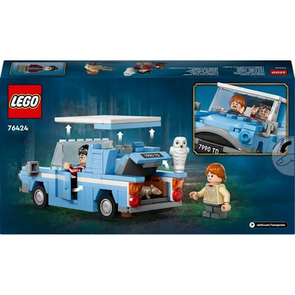 LEGO Harry Potter 76424 The Flying Ford Anglia, barnleksak, byggbar bil