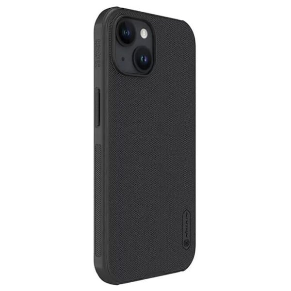 Skydd för iPhone 15 Plus - Nillkin - Super Frosted Shield - Vattentät IP68 - Stötskydd - Matt Svart