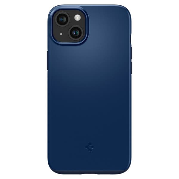 Tunn blå skyddsfodral för iPhone 15 Plus