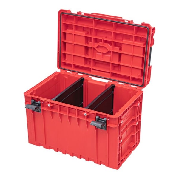 Qbrick System ONE 450 2.0 PROFI RED ULTRA HD Custom Modulär verktygsväska 585 x 385 x 420 mm 52 l stapelbar