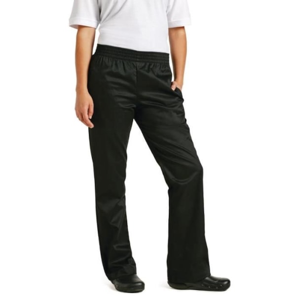 Chef Works Dam Basic Chefs Baggy Trousers Black XS