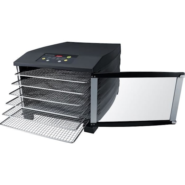 STEBA 055600 ED6 dehydrator - 800 W - Torkyta 6 x 37 x 30 cm - Svart Svart
