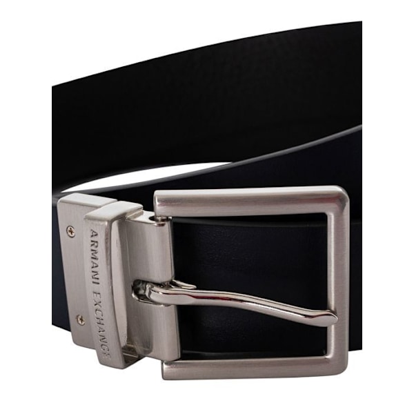 Vändbar Bälte - Armani Exchange - Grå - Läder - Chic - Man Flerfärgad jag