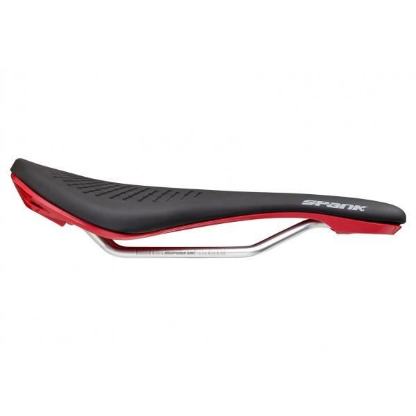 Spank Spike 160 downhill och freeride sadel - svart/röd - Replica Goeff Gulevich - 263x140 mm