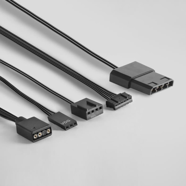 Mars Gaming MFX- PC-fläkt 12cm Vit – ARGB DUAL – Ultratyst 14db