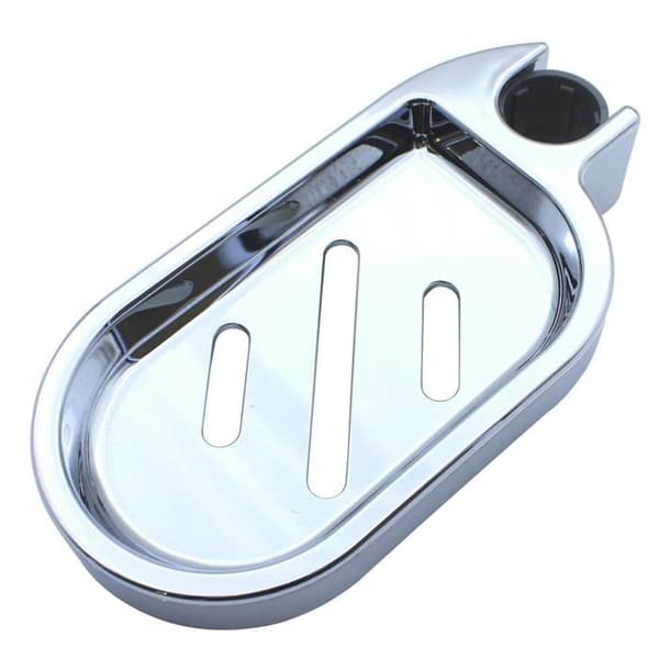 Keabath duschstångs tvålpump – grå ABS-plast 17×8,5×3,5 cm