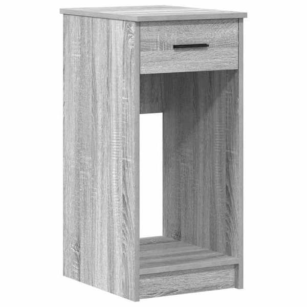vidaXL Ställ för datorchassi och låda sonoma grå 35x45x77 cm, ställ för PC-chassi, skrivbordsstöd 858745